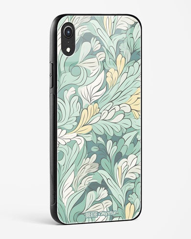 Leaves in the Wind [BREATHE] Glass Case Phone Cover (Apple)