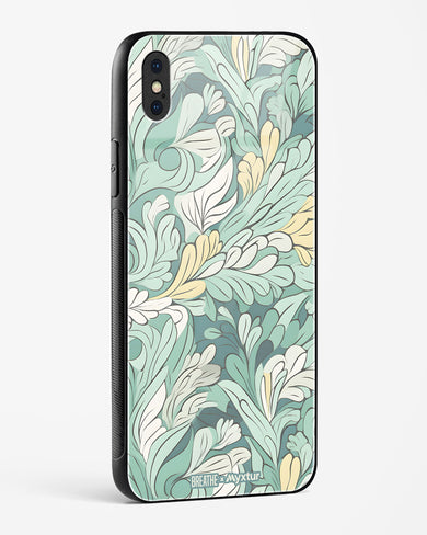 Leaves in the Wind [BREATHE] Glass Case Phone Cover (Apple)