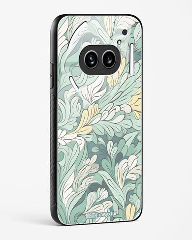 Leaves in the Wind [BREATHE] Glass Case Phone Cover (Nothing)