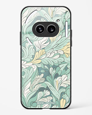 Leaves in the Wind [BREATHE] Glass Case Phone Cover (Nothing)