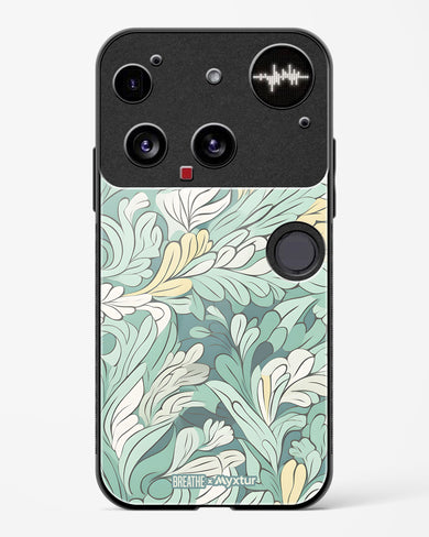 Leaves in the Wind [BREATHE] Glass Case Phone Cover (Nothing)