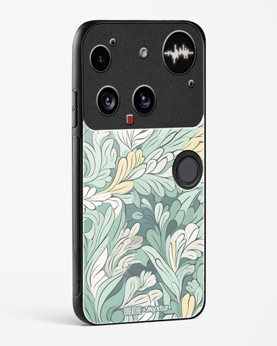 Leaves in the Wind [BREATHE] Glass Case Phone Cover (Nothing)