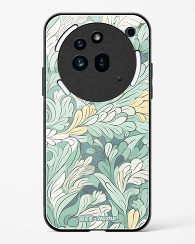 Leaves in the Wind [BREATHE] Glass Case Phone Cover (Nothing)