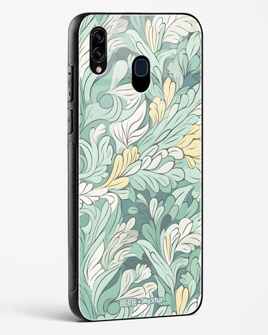 Leaves in the Wind [BREATHE] Glass Case Phone Cover (Samsung)