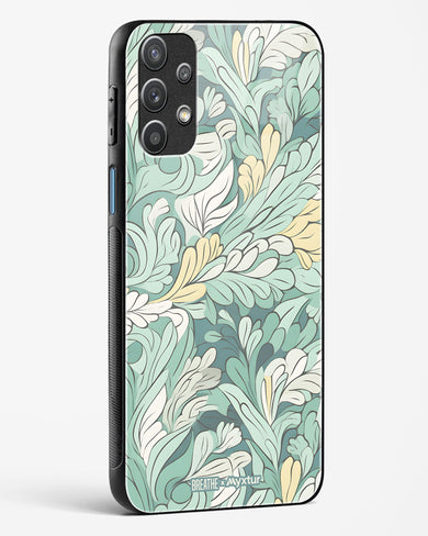 Leaves in the Wind [BREATHE] Glass Case Phone Cover (Samsung)