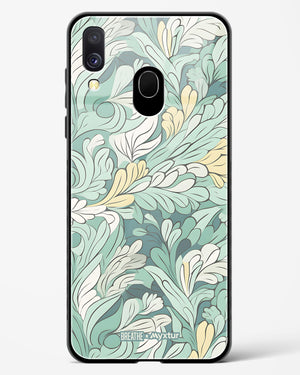 Leaves in the Wind [BREATHE] Glass Case Phone Cover (Samsung)
