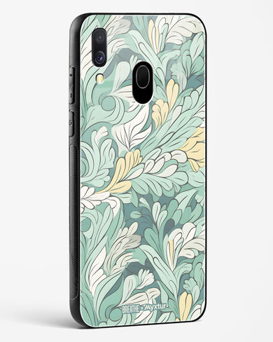 Leaves in the Wind [BREATHE] Glass Case Phone Cover (Samsung)