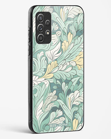 Leaves in the Wind [BREATHE] Glass Case Phone Cover (Samsung)