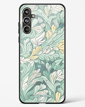 Leaves in the Wind [BREATHE] Glass Case Phone Cover (Samsung)