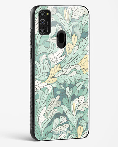 Leaves in the Wind [BREATHE] Glass Case Phone Cover (Samsung)