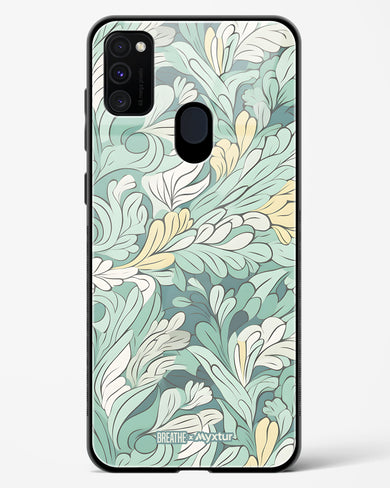 Leaves in the Wind [BREATHE] Glass Case Phone Cover (Samsung)