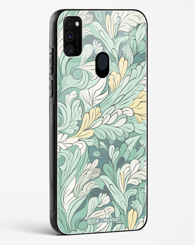 Leaves in the Wind [BREATHE] Glass Case Phone Cover (Samsung)