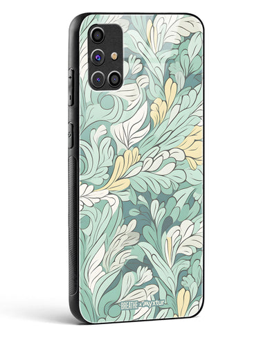 Leaves in the Wind [BREATHE] Glass Case Phone Cover (Samsung)