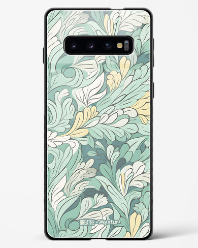 Leaves in the Wind [BREATHE] Glass Case Phone Cover (Samsung)