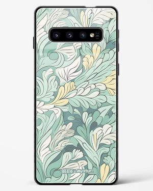 Leaves in the Wind [BREATHE] Glass Case Phone Cover (Samsung)
