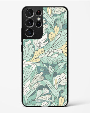 Leaves in the Wind [BREATHE] Glass Case Phone Cover (Samsung)