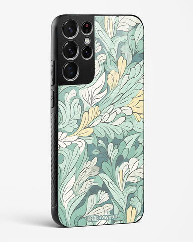 Leaves in the Wind [BREATHE] Glass Case Phone Cover (Samsung)