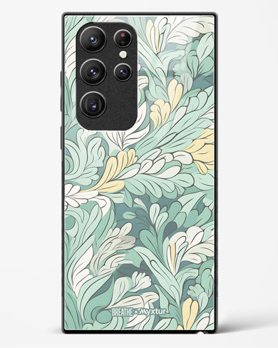 Leaves in the Wind [BREATHE] Glass Case Phone Cover (Samsung)