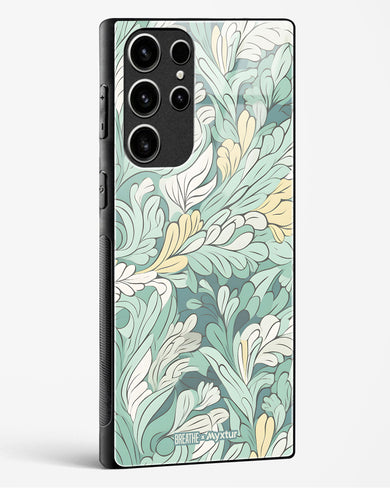 Leaves in the Wind [BREATHE] Glass Case Phone Cover (Samsung)