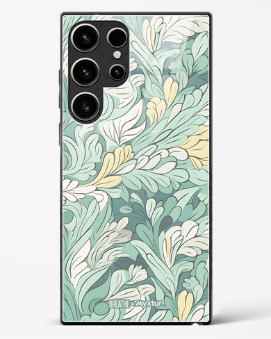 Leaves in the Wind [BREATHE] Glass Case Phone Cover (Samsung)