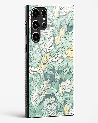 Leaves in the Wind [BREATHE] Glass Case Phone Cover (Samsung)