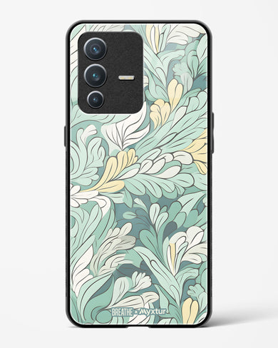 Leaves in the Wind [BREATHE] Glass Case Phone Cover (Vivo)