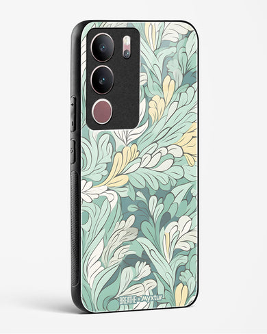 Leaves in the Wind [BREATHE] Glass Case Phone Cover (Vivo)