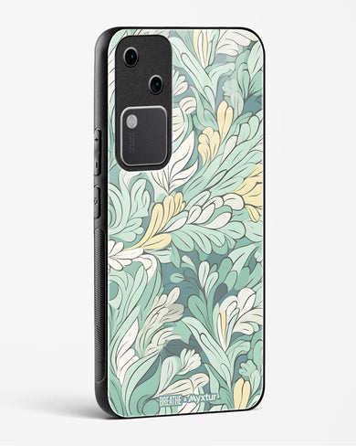Leaves in the Wind [BREATHE] Glass Case Phone Cover (Vivo)
