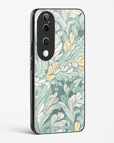 Leaves in the Wind [BREATHE] Glass Case Phone Cover (Vivo)