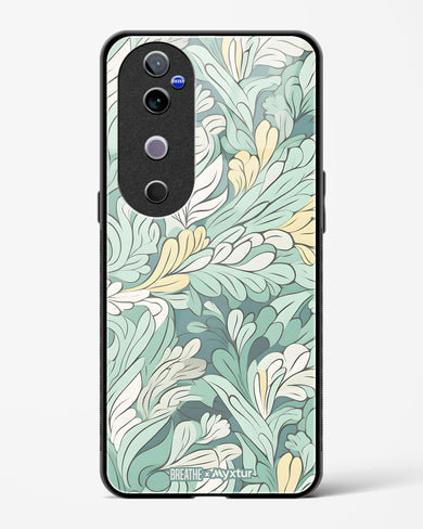 Leaves in the Wind [BREATHE] Glass Case Phone Cover (Vivo)