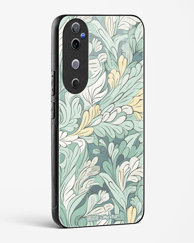 Leaves in the Wind [BREATHE] Glass Case Phone Cover (Vivo)