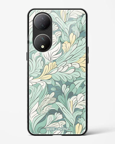 Leaves in the Wind [BREATHE] Glass Case Phone Cover (Vivo)