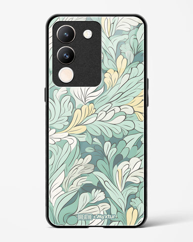 Leaves in the Wind [BREATHE] Glass Case Phone Cover (Vivo)