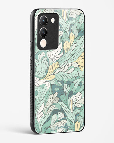 Leaves in the Wind [BREATHE] Glass Case Phone Cover (Vivo)