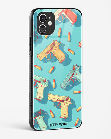 Lots of Guns [BREATHE] Glass Case Phone Cover (Apple)