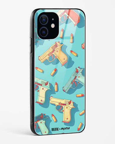 Lots of Guns [BREATHE] Glass Case Phone Cover (Apple)