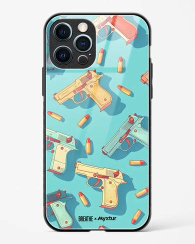 Lots of Guns [BREATHE] Glass Case Phone Cover (Apple)