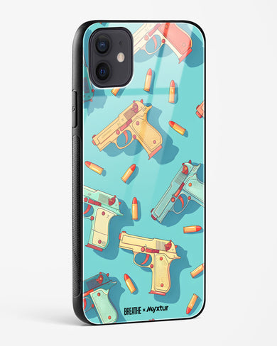 Lots of Guns [BREATHE] Glass Case Phone Cover (Apple)