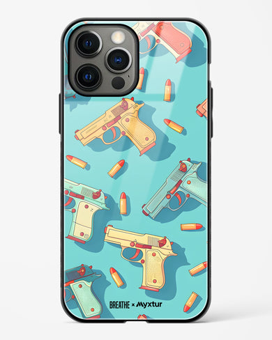 Lots of Guns [BREATHE] Glass Case Phone Cover (Apple)