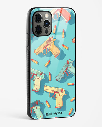 Lots of Guns [BREATHE] Glass Case Phone Cover (Apple)