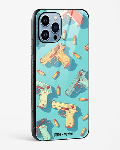 Lots of Guns [BREATHE] Glass Case Phone Cover (Apple)