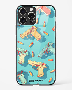 Lots of Guns [BREATHE] Glass Case Phone Cover (Apple)