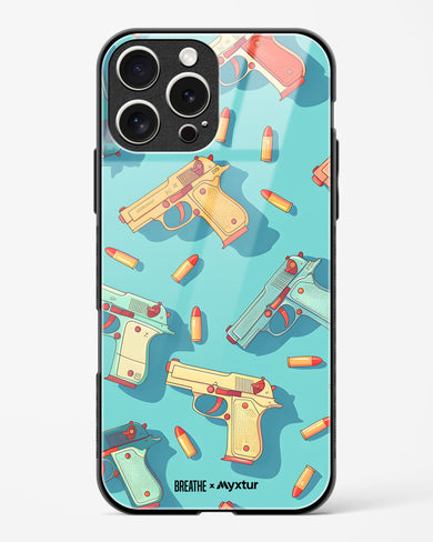 Lots of Guns [BREATHE] Glass Case Phone Cover (Apple)