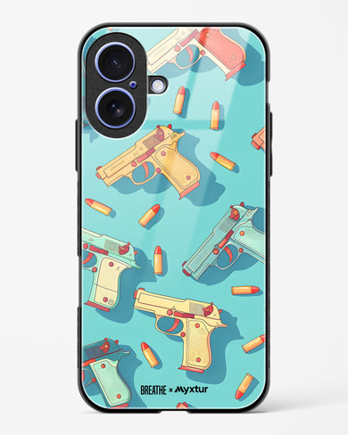 Lots of Guns [BREATHE] Glass Case Phone Cover (Apple)