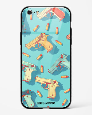 Lots of Guns [BREATHE] Glass Case Phone Cover (Apple)