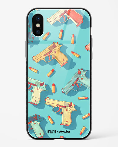 Lots of Guns [BREATHE] Glass Case Phone Cover (Apple)