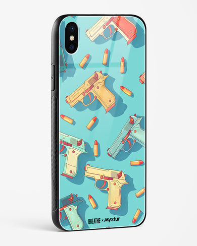 Lots of Guns [BREATHE] Glass Case Phone Cover (Apple)