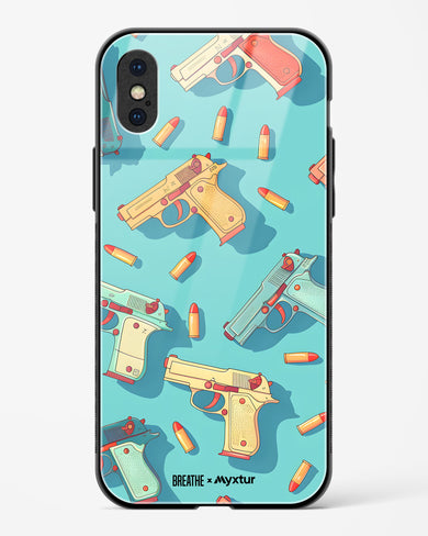 Lots of Guns [BREATHE] Glass Case Phone Cover (Apple)