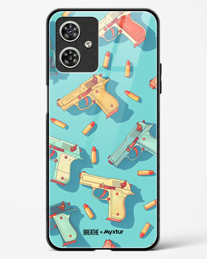 Lots of Guns [BREATHE] Glass Case Phone Cover (Motorola)