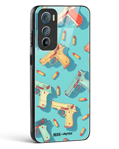 Lots of Guns [BREATHE] Glass Case Phone Cover (Motorola)